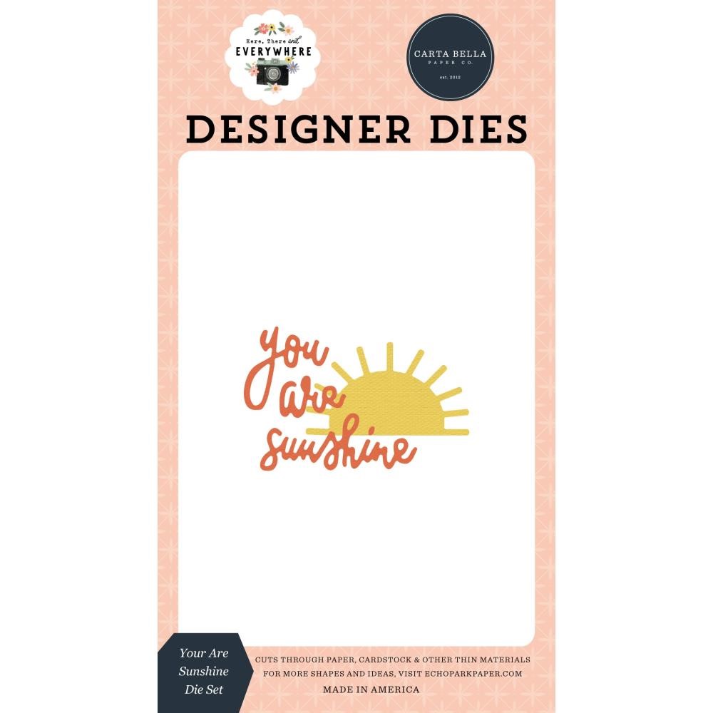 Carta Bella YOU ARE SUNSHINE Die Set cbhte308040
