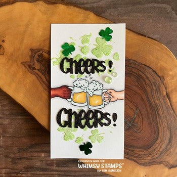 Whimsy Stamps BREWSKIS Clear Stamps CWSD152a hands