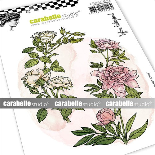 Carabelle Studio The Scent of Roses A6 Cling Stamps sa60643