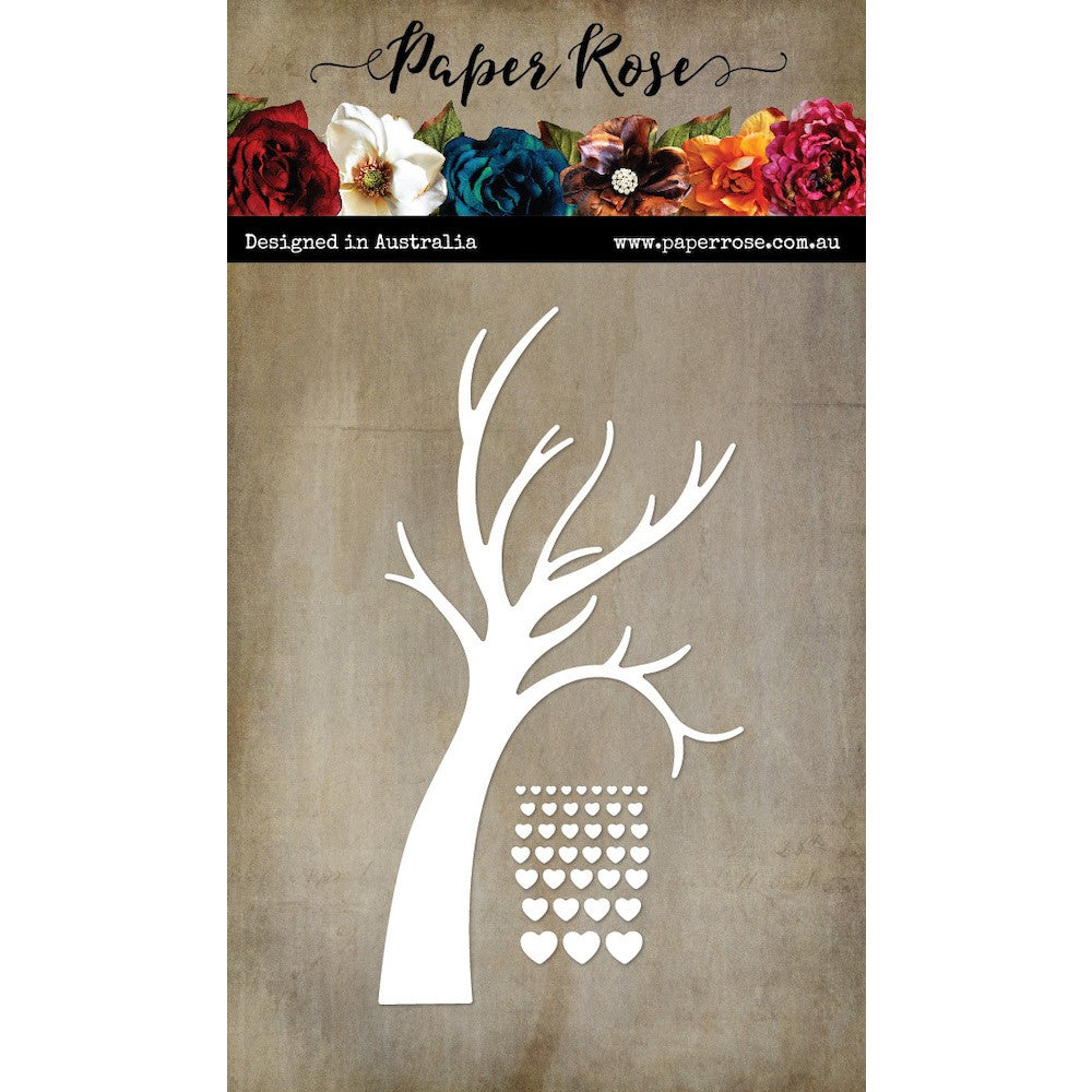 Paper Rose TREE OF LOVE Dies 28825