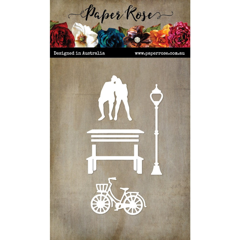 Paper Rose LOVE AT THE PARK Dies 28828