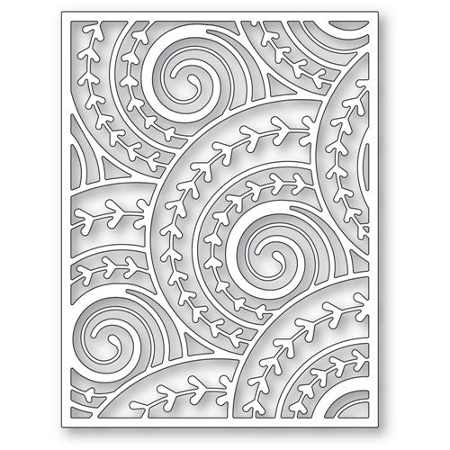 Memory Box CURLICUE PLATE Die 94698