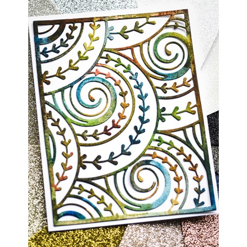 Memory Box CURLICUE PLATE Die 94698 color