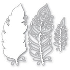 Memory Box PLUMED GYPSY FEATHER Dies 94711 detail