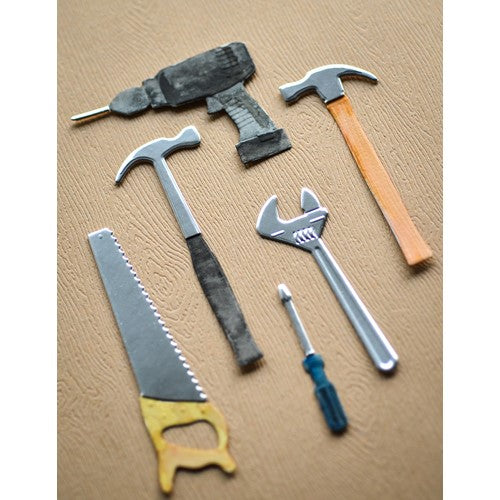 Memory Box TOOLBOX 3D Embossing Folder and Dies ef1034 individual