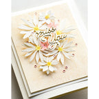 Poppy Stamps Miss You Moonlight Script Dies 2525 flowers