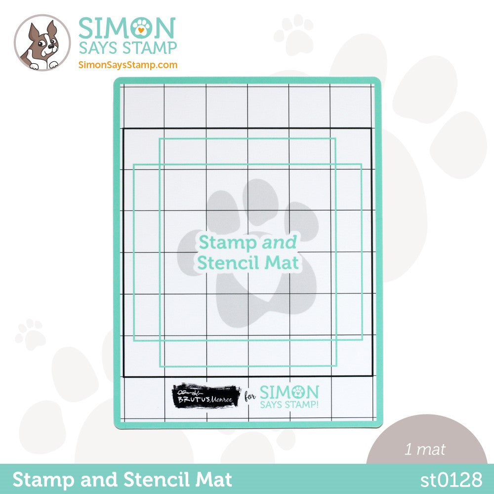 Simon Says Stamp STAMP AND STENCIL MAT st0128 Be Creative