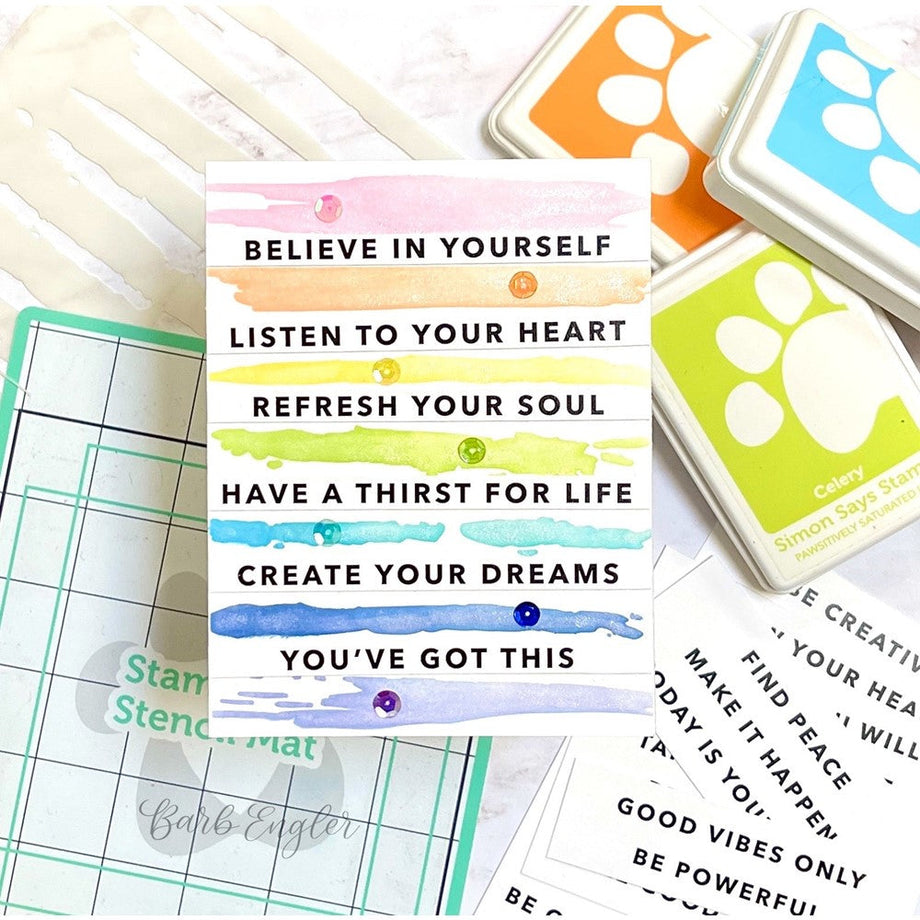 Simon Says Stamp Stamp and Stencil Mat st0128