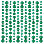 Craft Consortium The Essential Embellishments Green Adhesive Dewdrops CEDROP006 Green