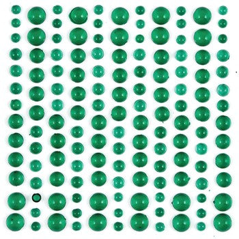 Craft Consortium The Essential Embellishments Green Adhesive Dewdrops CEDROP006 Green
