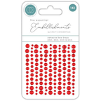 Craft Consortium The Essential Embellishments Red Adhesive Dewdrops CEDROP002