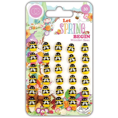 Craft Consortium Tell The Bees - Special Edition - Metal Charms - Gold Bees