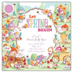 Craft Consortium Let Spring Begin 6 x 6 Paper Pad CCPPAD041B