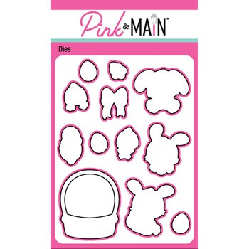 Pink and Main Hippity Hoppity Dies PNM501
