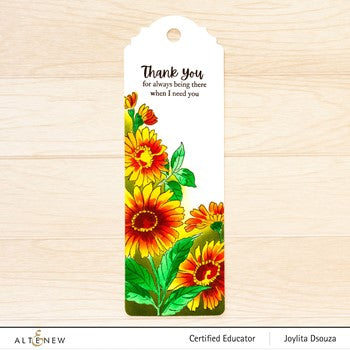 Products Altenew Build a Garden Morning Asters Clear Stamp Stencil and Blending Brush Set ALT7585BN tag