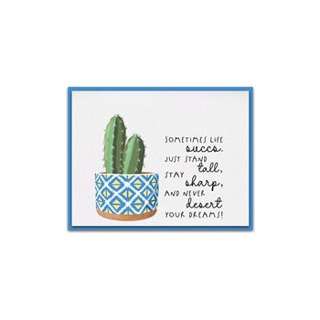 Colorado Craft Company Kris Lauren Stay Sharp Clear Stamps KL772 cactus