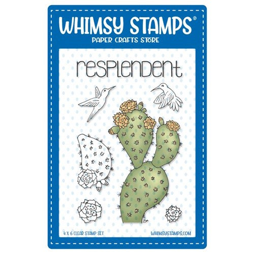 Whimsy Stamps Resplendent Clear Stamps BS1055