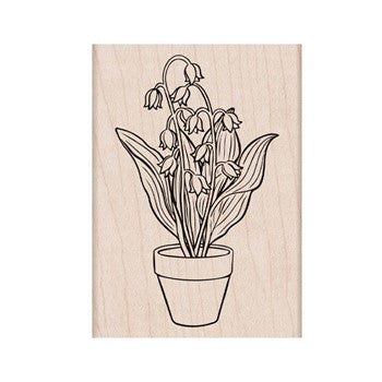 Hero Arts Rubber Stamp Lily of the Valley H6487