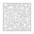 Hero Arts Leaf and Floral Stencil SA222