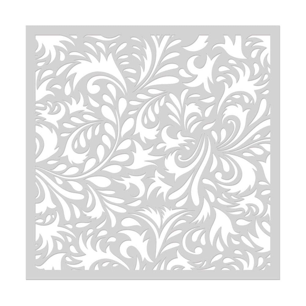 Hero Arts Leaf and Floral Stencil SA222