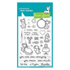 Lawn Fawn Sew Very Mice Clear Stamps lf3061