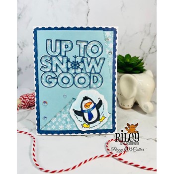 Riley And Company Cut Ups Up To Snow Good Dies RD549 penguin