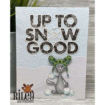 Riley And Company Cut Ups Up To Snow Good Dies RD549 cat