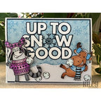 Riley And Company Cut Ups Up To Snow Good Dies RD549 raccoon