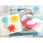 La-La Land Crafts Paint Splatters Stencils ST032*