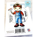 La-La Land Crafts Cling Stamps Painter Luka 5518