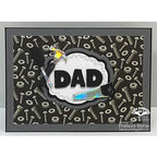 Karen Burniston Rectangles and Labels Dies 1233 dad