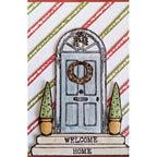Paper Artsy Eclectica3 Scrapcosy Cling Stamps esc40 door