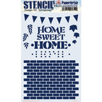 Paper Artsy Eclectica3 Scrapcosy Large Stencil ps375