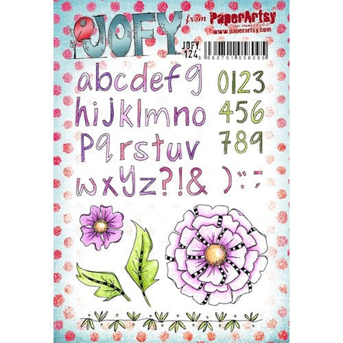 Paper Artsy JOFY 124 Cling Stamps jofy124
