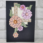 Paper Artsy JOFY 124 Cling Stamps jofy124 flowers