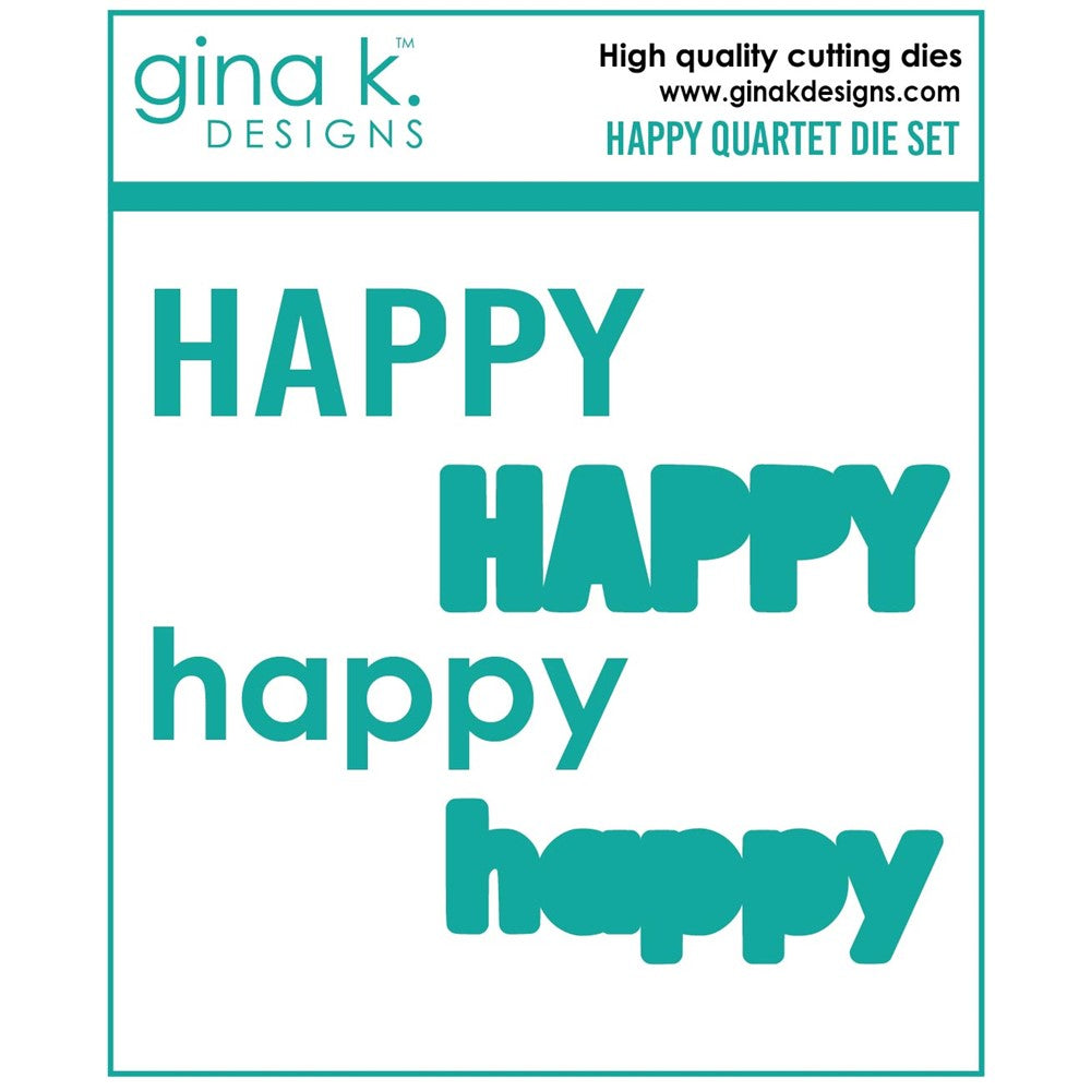 Gina K Designs Happy Duo Dies die0297