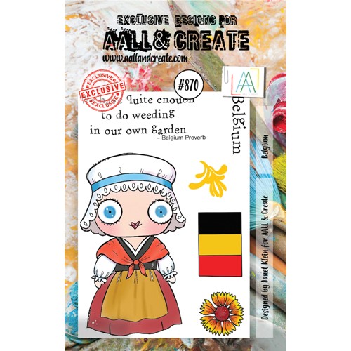 AALL & Create BELGIUM A7 Clear Stamps aall870