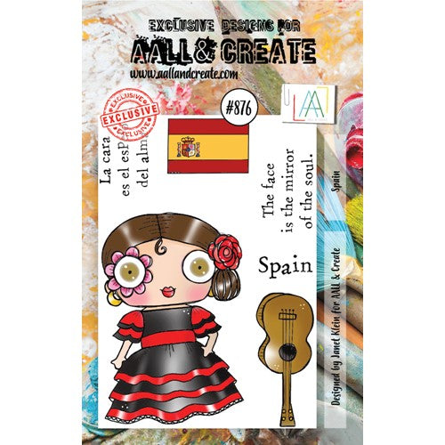 AALL & Create SPAIN A7 Clear Stamps aall876