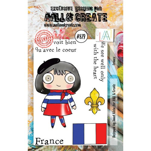 AALL & Create FRANCE A7 Clear Stamps aall879