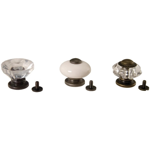 Simon Says Stamp! Tim Holtz Idea-ology CURIO KNOBS Door Knob Hardware Metal TH92840