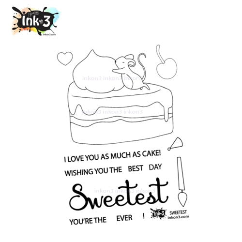 Inkon3 Sweetest Clear Stamps 99338