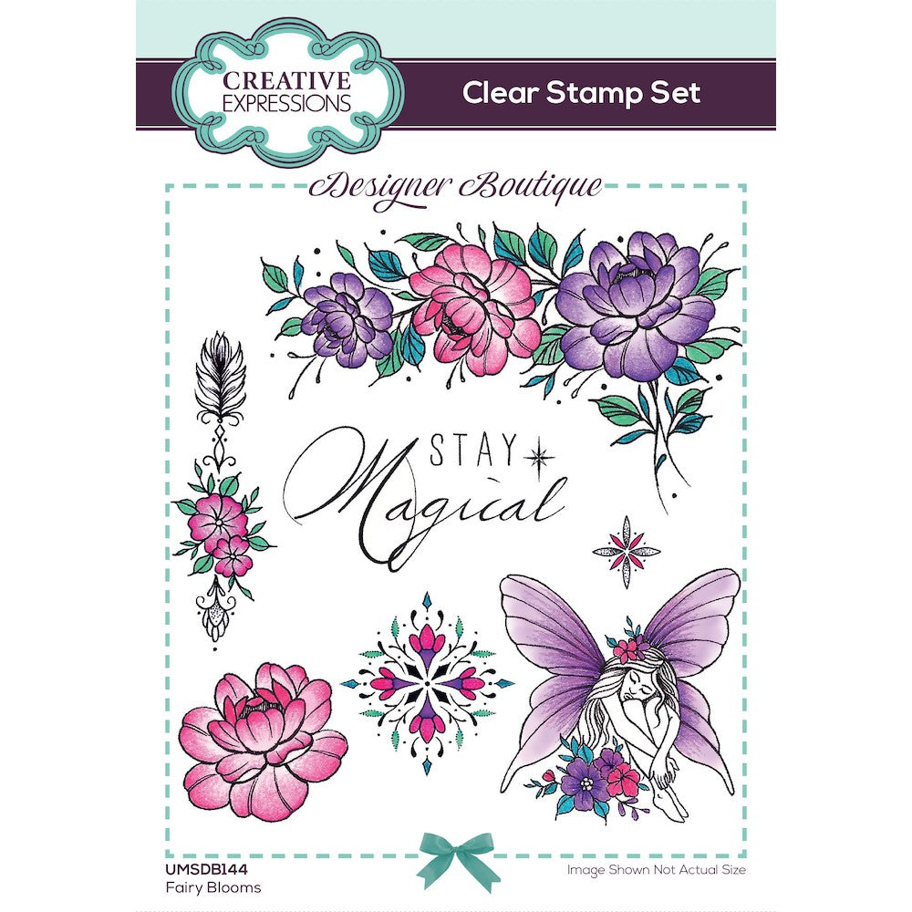 Creative Expressions Fairy Blooms Stamps umsdb144