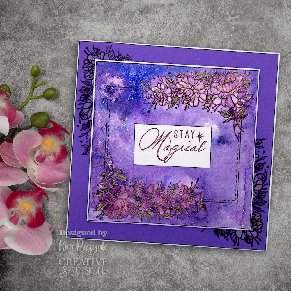 Creative Expressions Fairy Blooms Stamps umsdb144 Magical