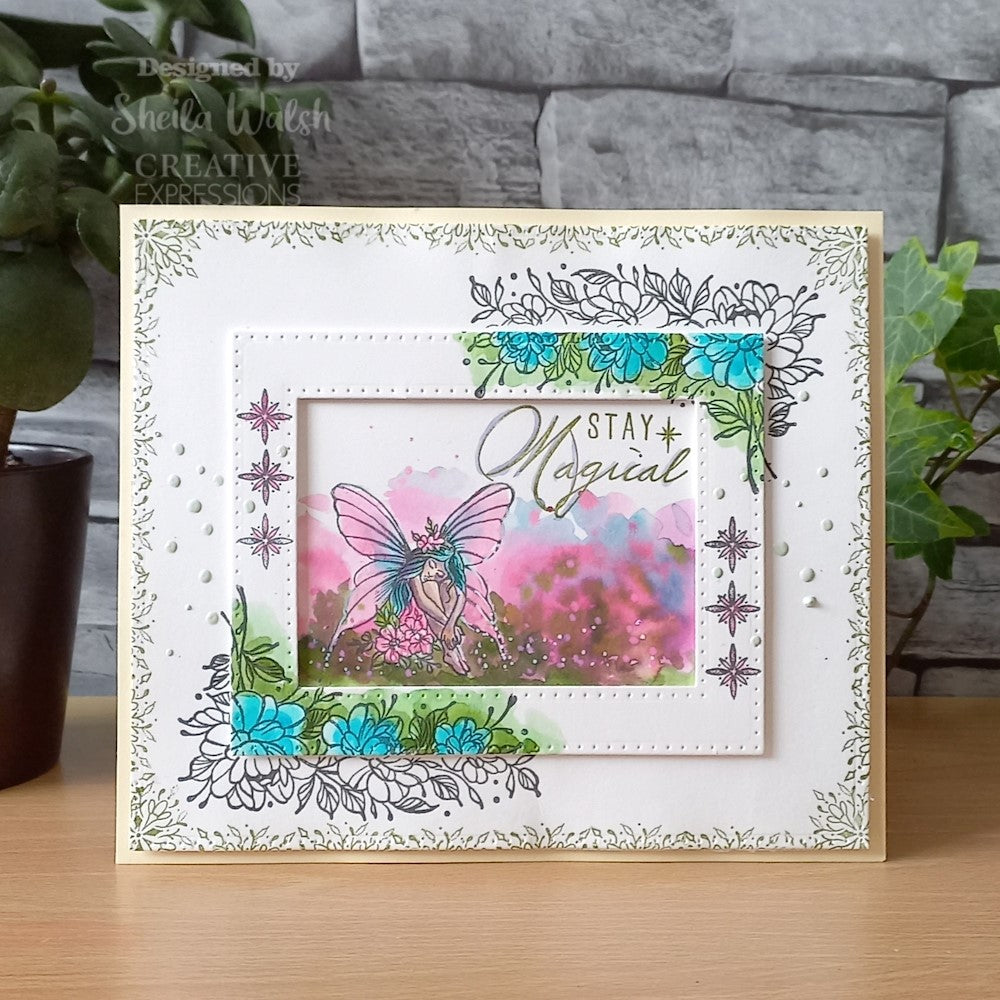Creative Expressions Fairy Blooms Stamps umsdb144 Fairy