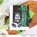 Altenew Bamboo Branches 3D Embossing Folder ALT7662 panda