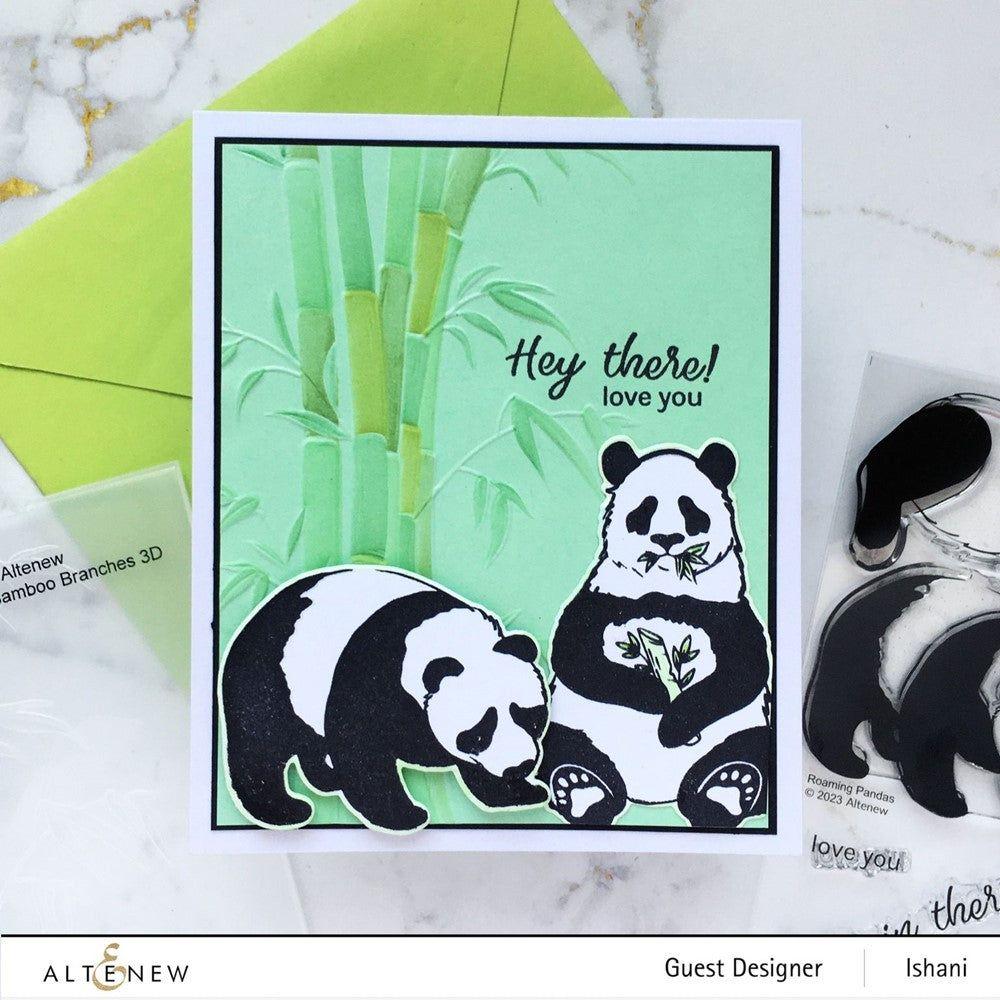 Altenew Bamboo Branches 3D Embossing Folder ALT7662 love you