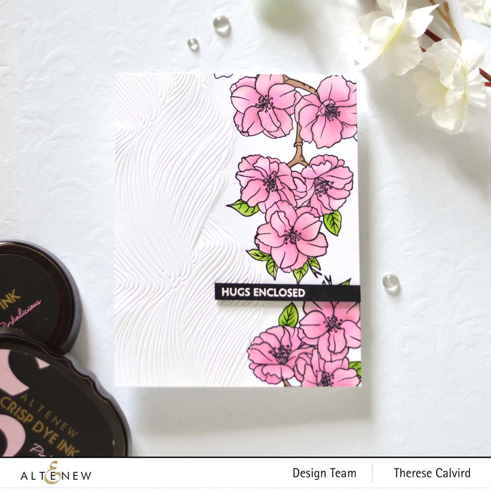 Altenew From Land to Sea 3D Embossing Folder ALT7656 blooms