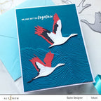 Altenew From Land to Sea 3D Embossing Folder ALT7656 birds