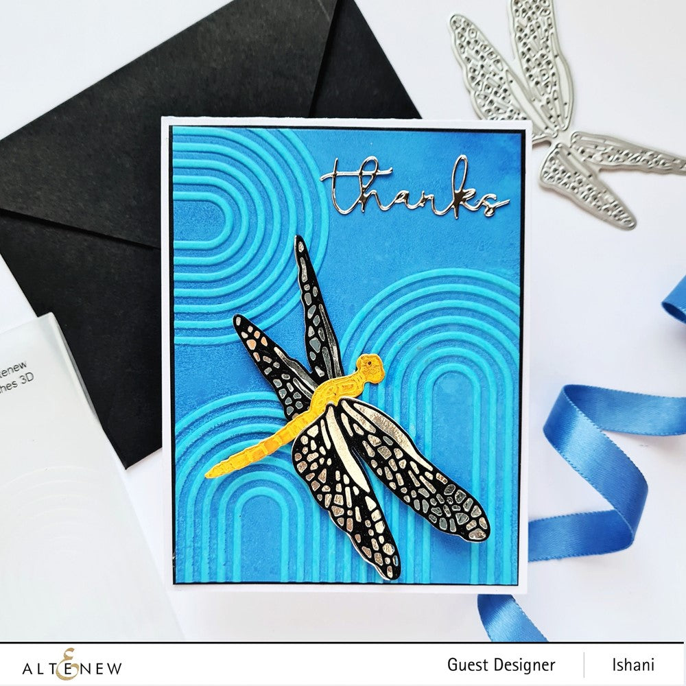 Altenew Delicate Dragonflies Dies ALT7649 thanks