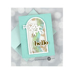 Altenew Arches 3D Embossing Folder ALT7642 hello | color-code:ALT01